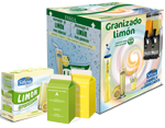 Caja granizado limón