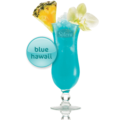 Cóctel Blue Hawaii Solera