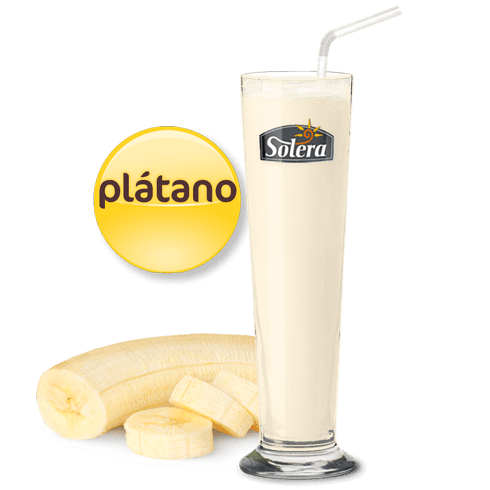 Granizado de platano Solera