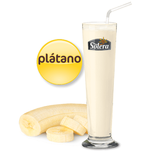 Granizado de platano Solera