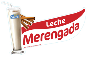 Cartel Leche merengada