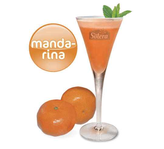 Sorbete de mandarina Solera