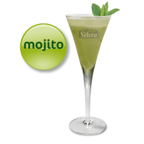 Sorbete de mojito Solera