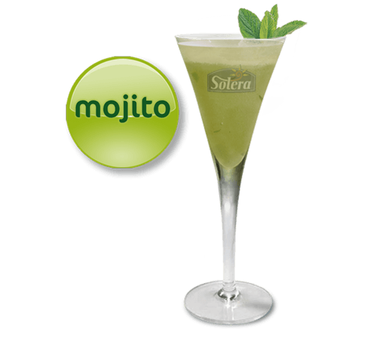 Sorbete de mojito Solera