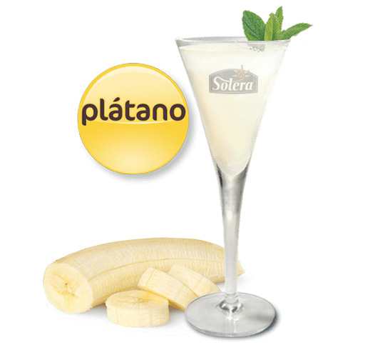 Sorbete de plátano Solera