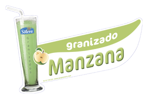 Cartel depositos granizados manzana