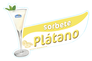 Banda sorbete platano